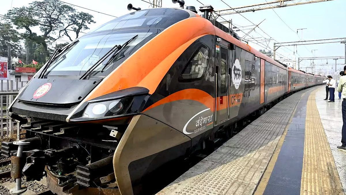 Front Buffers visible on the front of the train